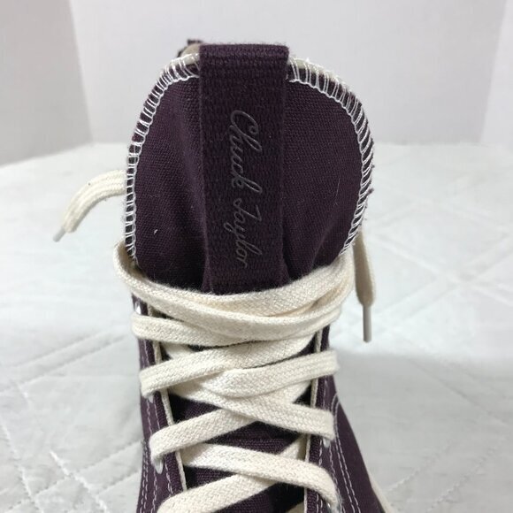 Converse Run‎ Star Legacy CX Hi Sneaker dark purple / brown size 9/10.5 - Picture 7 of 10
